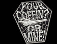 Your Coffin or Mine - Spinning Skeleton Arm - Enamel Pin