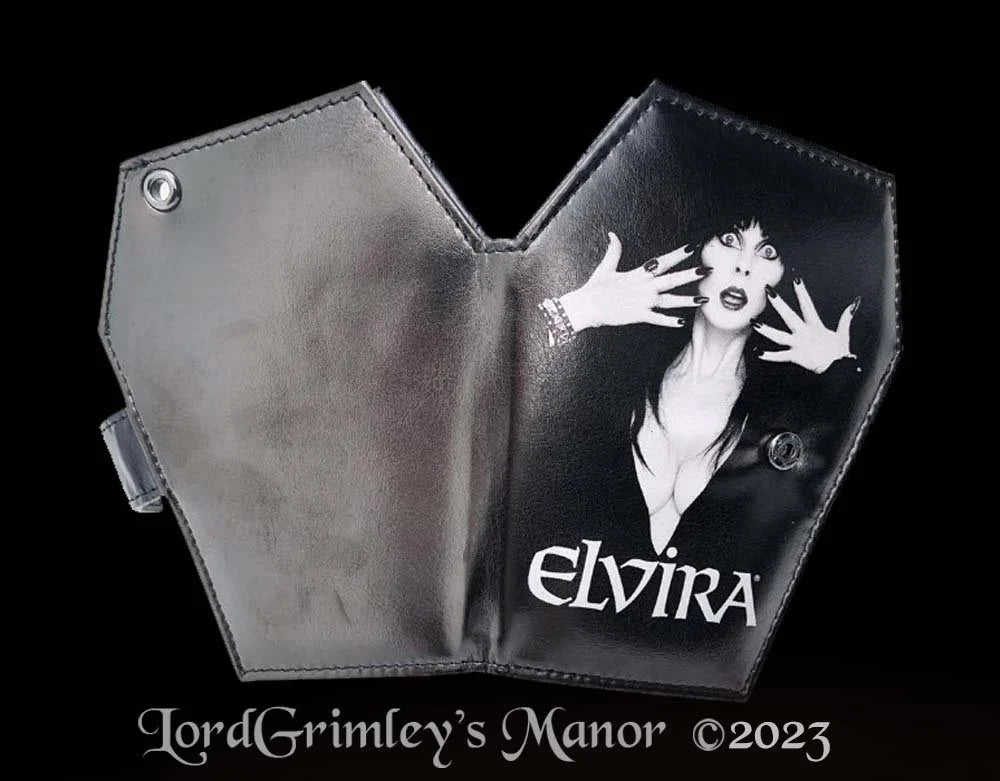 Elvira Coffin Wallet - Classic Logo