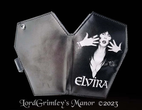 Elvira Coffin Wallet - Classic Logo
