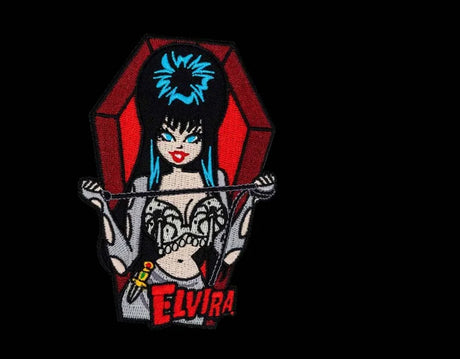 Elvira Coffin Spiders - Patch