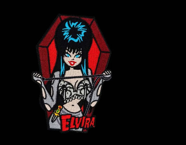 Elvira Coffin Spiders - Patch