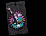 Elvira Ghostcoaster Glitter - Enamel Pin