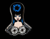 Elvira Spinning Spiders - Enamel Pin