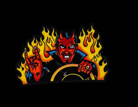 Flames Devil Man - Patch