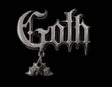 Gothic Text - Enamel Pin
