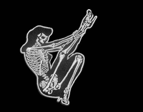 Skelli Girl Legs Up - Patch