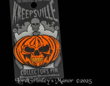 Pumpkin Skull - Enamel Pin