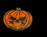 Pumpkin Skull - Enamel Pin