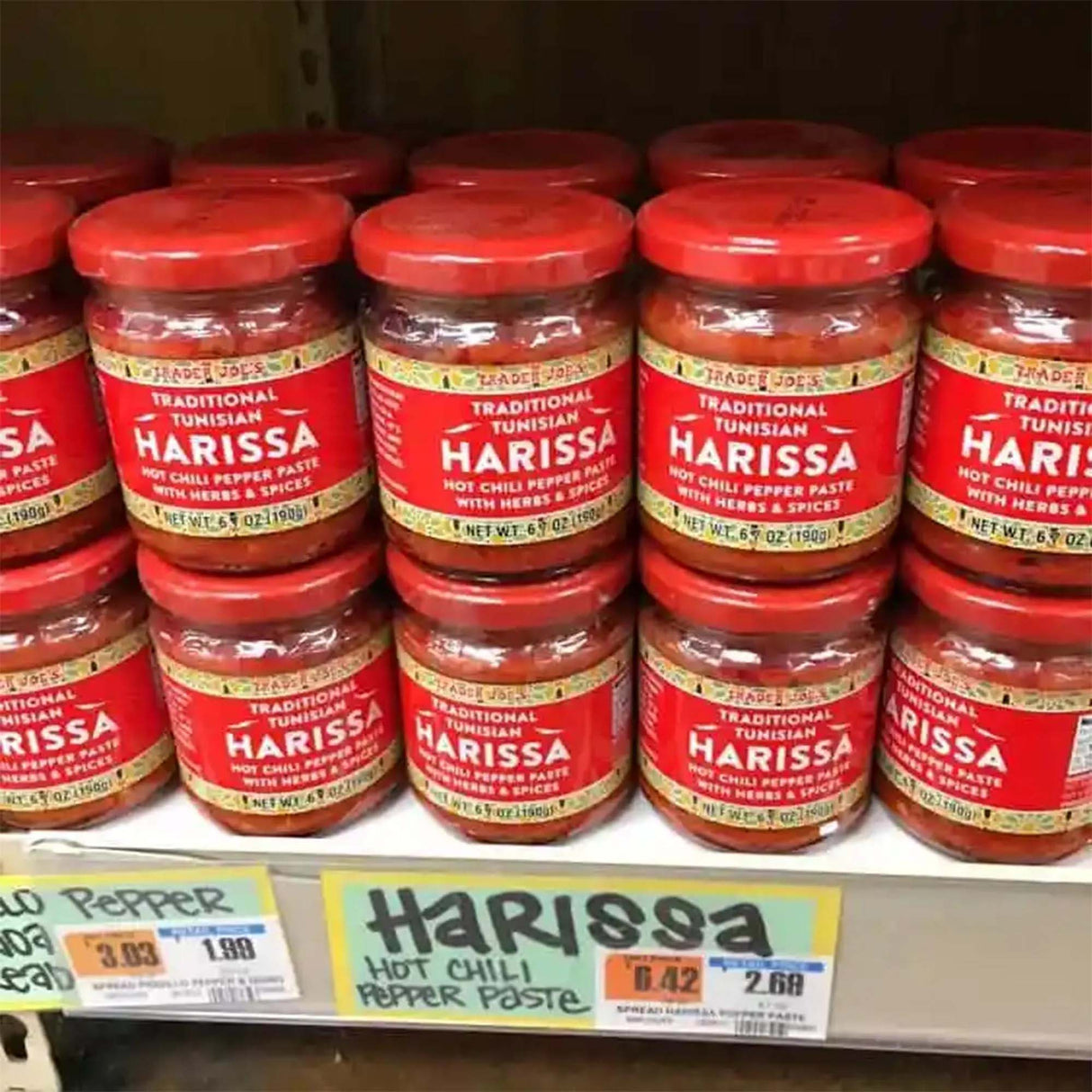 Traditional Tunisian Harissa Paste – Spicy & Flavorful Chili Condiment