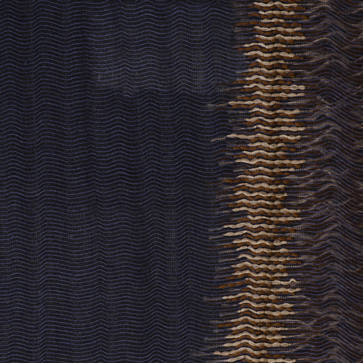 Linen Blend Drapery Curtain 110" Kuma