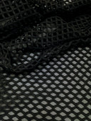 Colorful Big Hole 0.5 Inch Diamond Mesh Stretch Polyester Spandex Fishnet Fabric - Polyester Spandex Fabric, 0.5 Inch Diamond Mesh, 58 To 60 Inches Wide