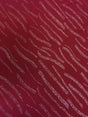 Polyester Spandex Fabric - Burgundy With Silver Glitters, 58"-60" Width