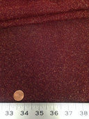 Gold Shimmer Lurex Stretch Polyester Triple Mesh Fabric - See-Through, Gold Shimmer, 60" Width
