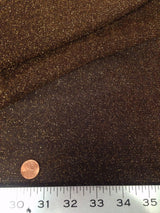 Gold Shimmer Lurex Stretch Polyester Triple Mesh Fabric - See-Through, Gold Shimmer, 60" Width