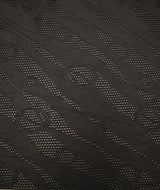 Polyester Spandex Jacquard Textured Mesh Lightweight Knit Jersey Fabric - Black, White, Textured Mesh, 58"-60" Width