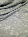 Embossed Matte Foil Pattern Stretch Textured Jacquard Polyester Spandex Fukuro Fabric - Silver, Red, Blush, Embossed Textured, 54" To 56" Width