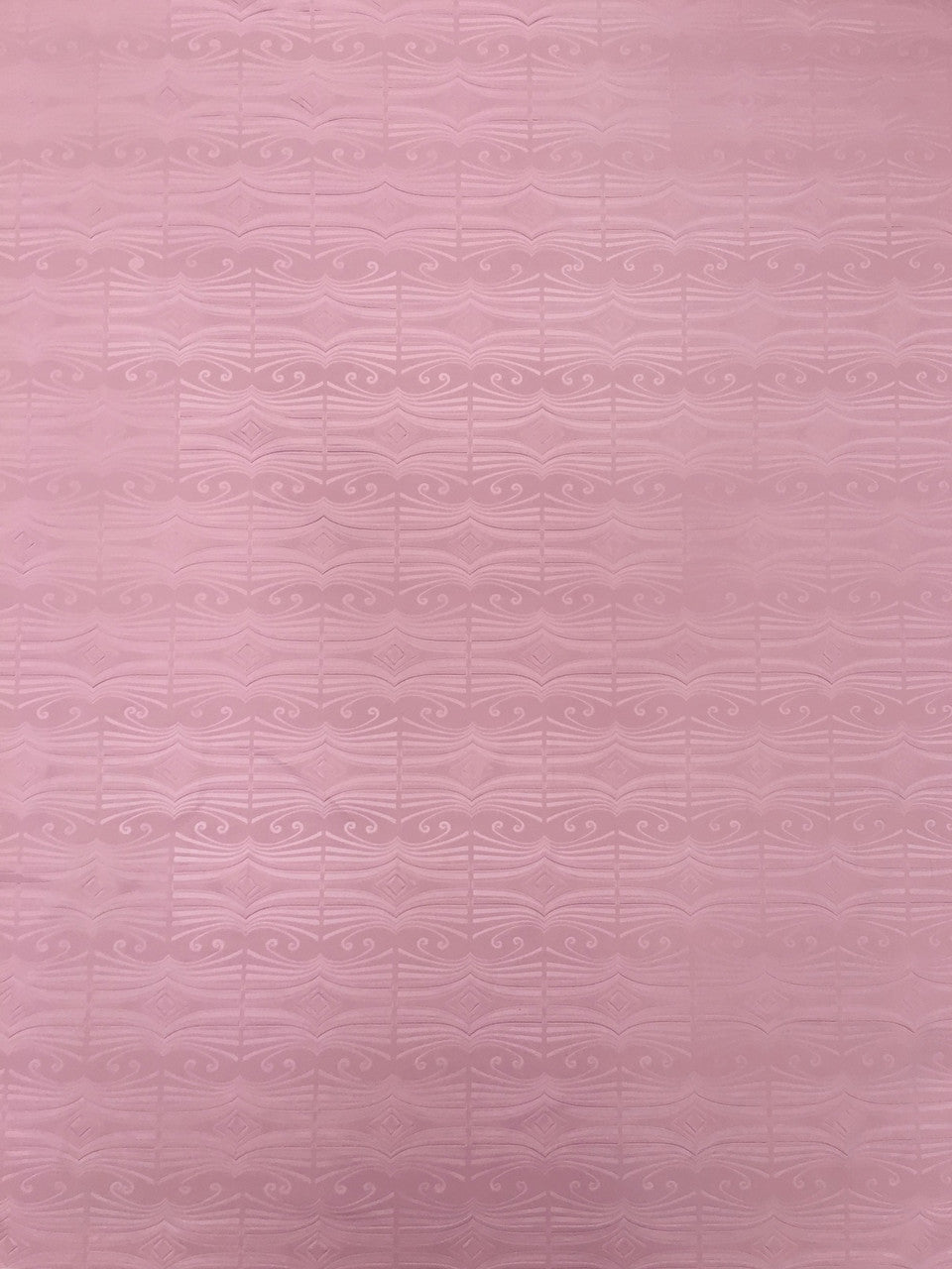 Polyester Textured Spandex Fabric - Matte Foil Abstract Design, Black, Pink, 56" To 58" Width