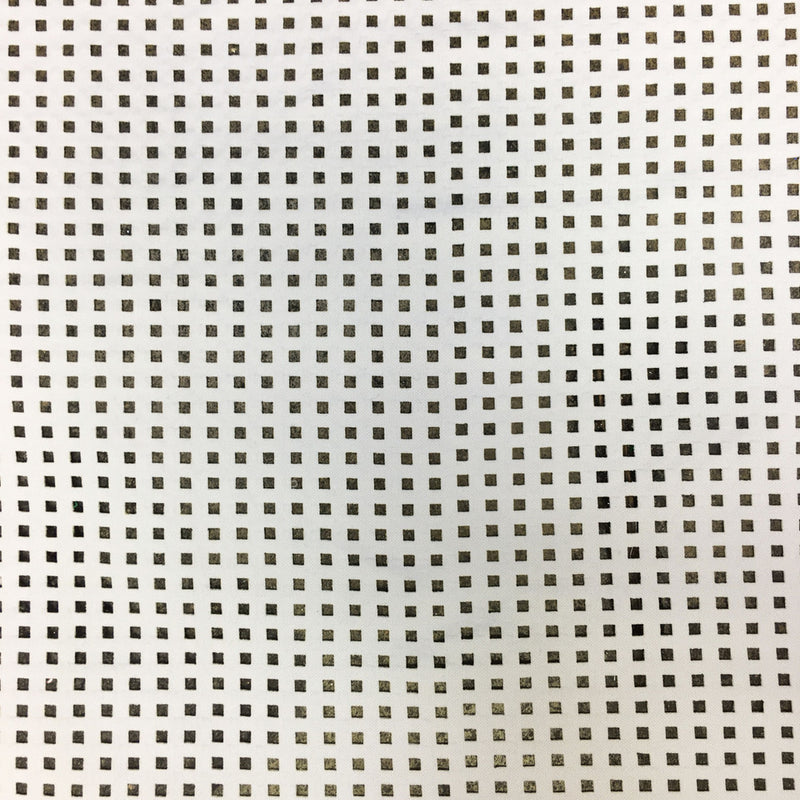 4 Mm Square Laser Cut On Stretch Techno Polyester Spandex Fabric - White, Coral, Dusty Peach, 58"-60" Width