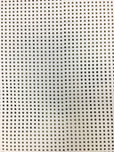 4 Mm Square Laser Cut On Stretch Techno Polyester Spandex Fabric - White, Coral, Dusty Peach, 58"-60" Width