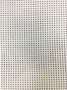 4 Mm Square Laser Cut On Stretch Techno Polyester Spandex Fabric - White, Coral, Dusty Peach, 58"-60" Width