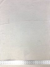 4 Mm Square Laser Cut On Stretch Techno Polyester Spandex Fabric - White, Coral, Dusty Peach, 58"-60" Width