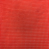 4 Mm Square Laser Cut On Stretch Techno Polyester Spandex Fabric - White, Coral, Dusty Peach, 58"-60" Width
