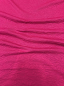 Floral Texture Design Polyester Spandex Fabric - Textured Floral, 60" Width