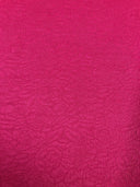 Floral Texture Design Polyester Spandex Fabric - Textured Floral, 60" Width