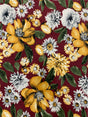 Mulit Floral Pattern Polyester Spandex Fabric - Multi Floral Pattern, 58-60" Width