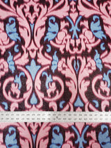 Blurred Shiny Psychedelic Print Polyester Spandex Fabric - Multicolor Psychedelic Print, 58"-60" Width
