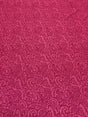 Polyester Spandex Fukuru Embossed Paisley Print With Matte Foil Fabric - Embossed Textured Paisley, Fuchsia, Royal, Chartreuse, 50" To 52" Width