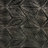 Diagonal Pattern Glitter Design Stretch On Burnout Velvet Fabric - Black, Plum, Diagonal Linear Pattern, 58/60" Wide