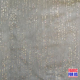 Glitter Drops Mesh Stretch Black Fabric - Gold Specks/Streaks, 60" Width