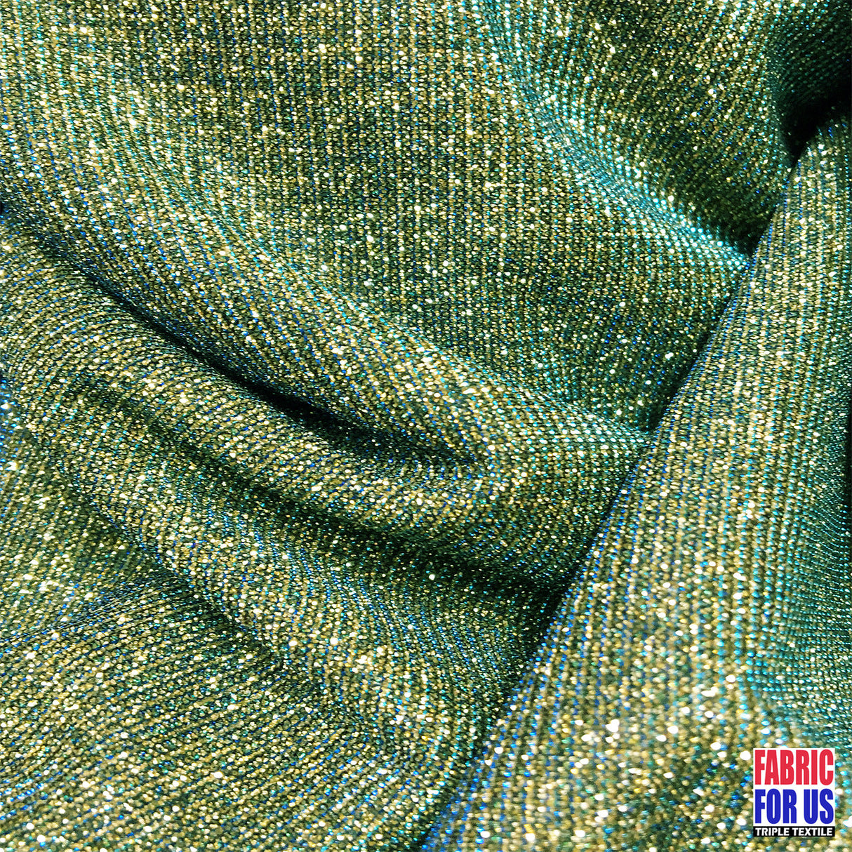 Glitter Stretch Polyester Fabric - Blush, Royal, Wine, 57"/58" Width