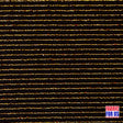 Lurex Red And Gold Thin Stripped Design Stretch Fabric - Black, Red And Gold Striped, 60" Width (1 Yard)