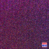 Glitter Enchanted All Over Plum Stretch Fabric - Multi-Colored Glitter, Plum, 60" Width