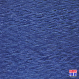 Glitter Crinkled Blue Polyester Fabric - Blue Glitter Crinkled, 58" Width