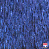 Glitter Crinkled Blue Polyester Fabric - Blue Glitter Crinkled, 58" Width