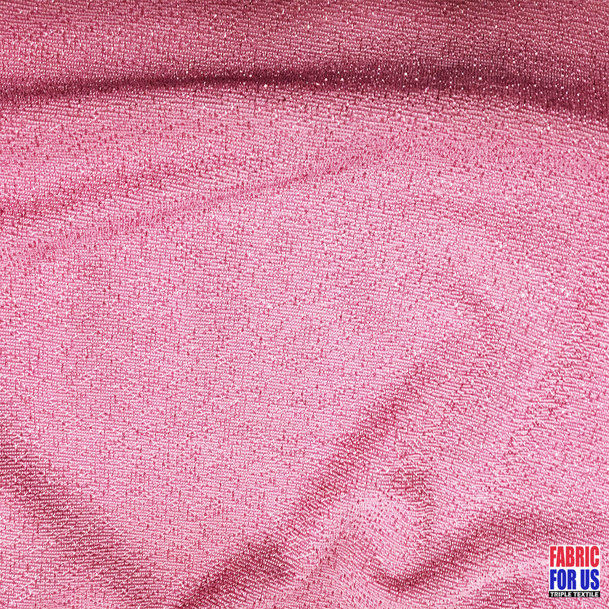 Stretch Glimmer/Glitter Lurex Fabric - Mauve Glitter Knit, 58" Width