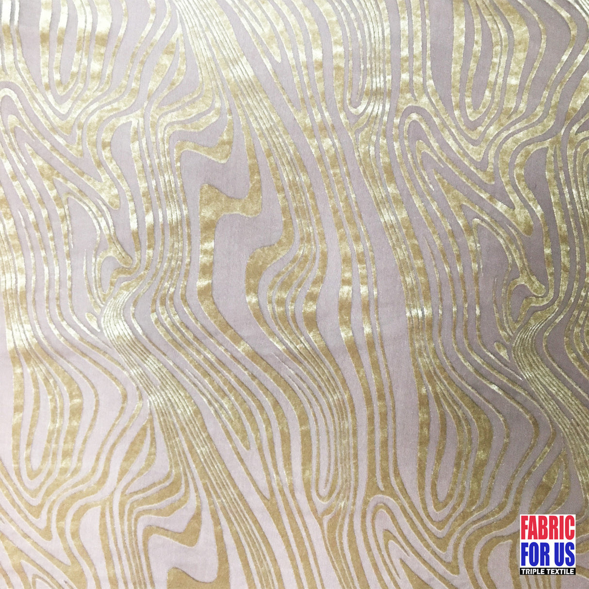 Water Swirl Burnout Velvet Stretch Poly-Spandex Fabric - Taupe/Black Water Swirl Mesh See-Through, 58"/60" Width