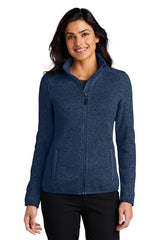 Port Authority® Women's Sweater Fleece Jacket