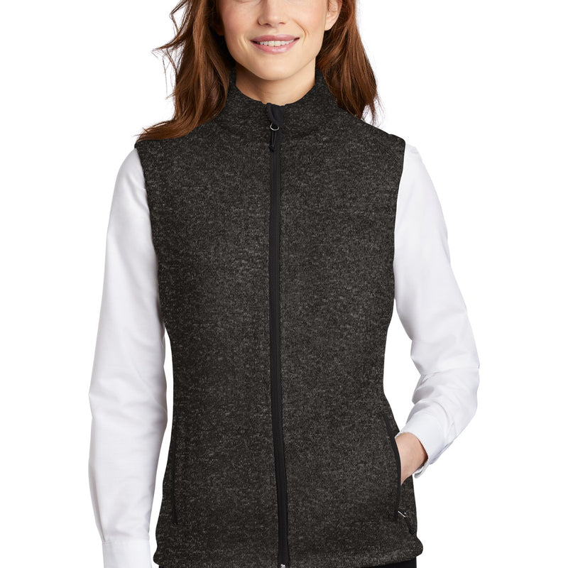 Port Authority ® Women's Sweater Fleece Vest