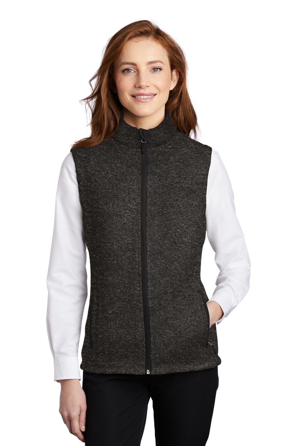 Port Authority ® Women's Sweater Fleece Vest