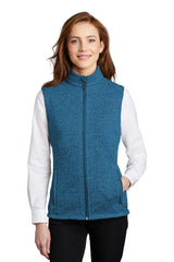 Port Authority ® Women's Sweater Fleece Vest