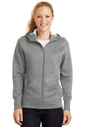Sport-Tek® Ladies Full-Zip Hooded Fleece Jacket