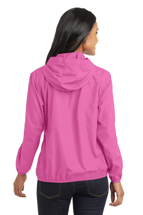 Port Authority&reg; Ladies Hooded Essential Jacket