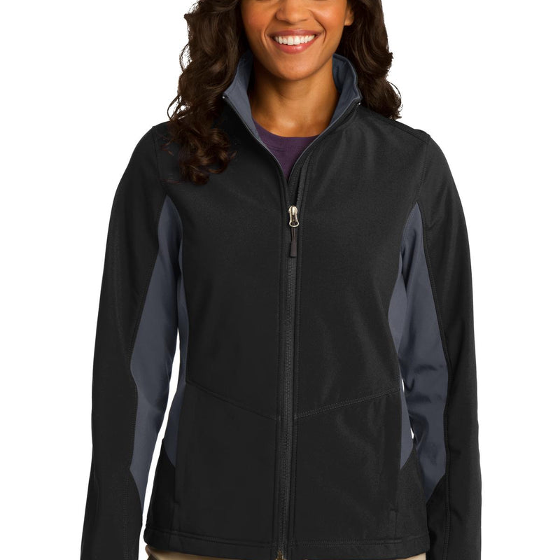 Port Authority® Women's Core Colorblock Soft Shell Jacket