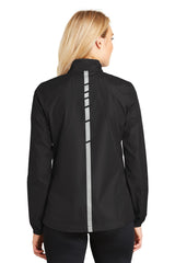 DISCONTINUED Port Authority® Ladies Zephyr Reflective Hit Full-Zip Jacket