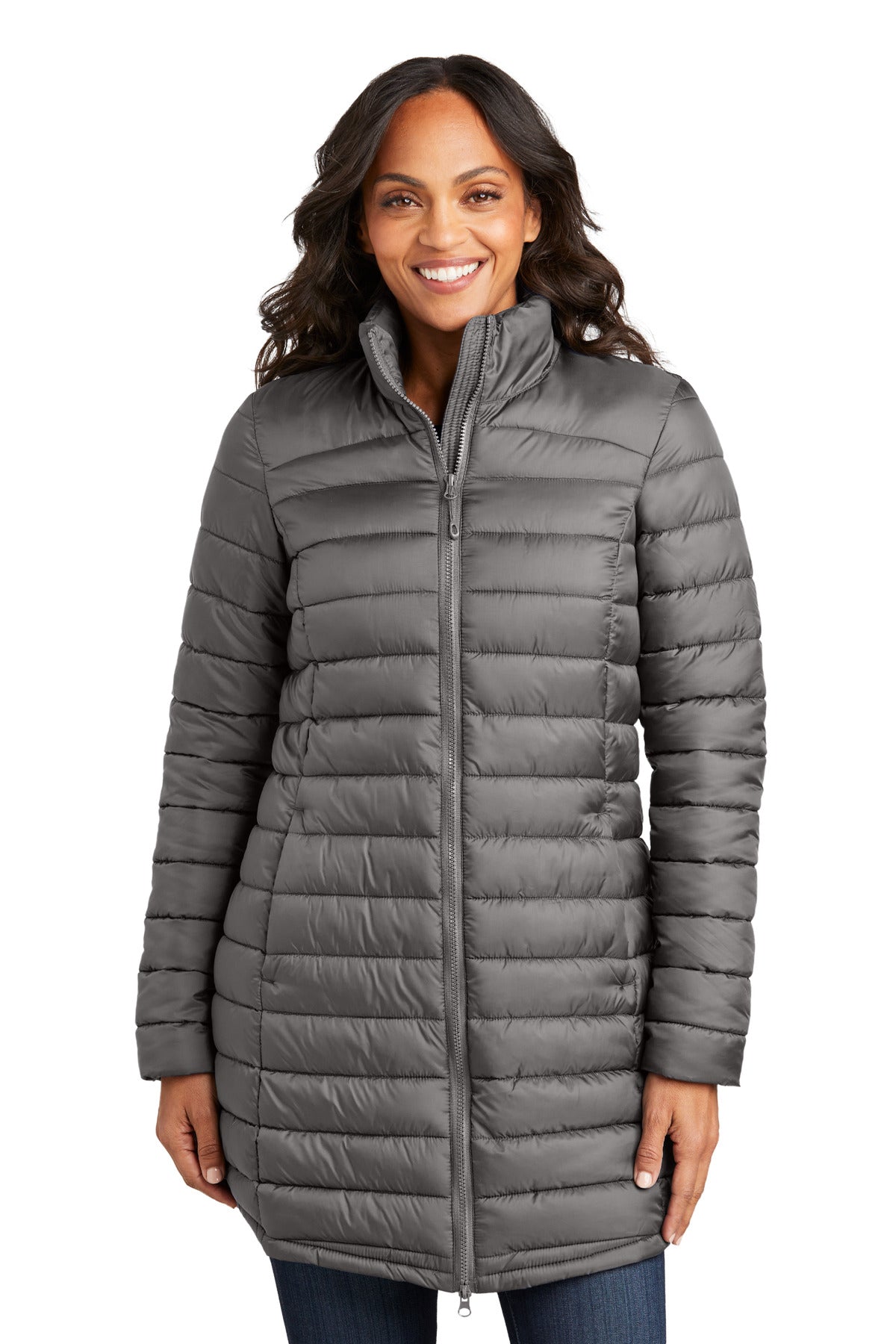 Port Authority® Women's Horizon Puffy Long Jacket