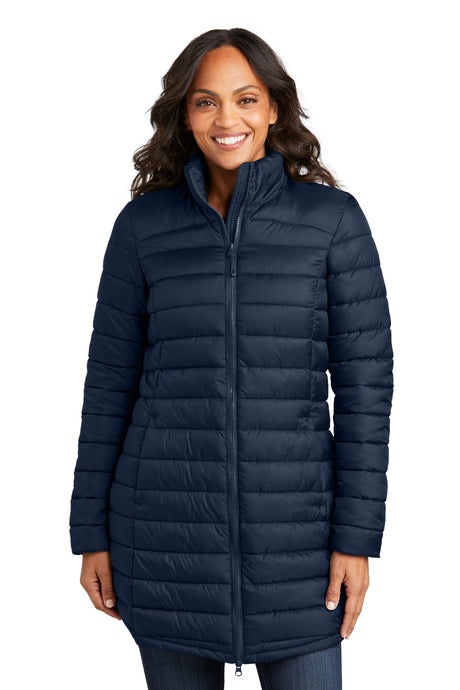 Port Authority® Women's Horizon Puffy Long Jacket